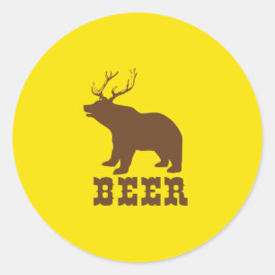 Sticker Rond Bière