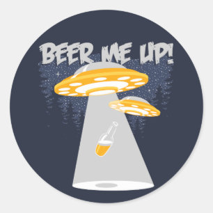 Sticker Rond Bière je !