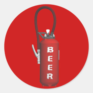 Sticker Rond Bièrre qui étanche la soif