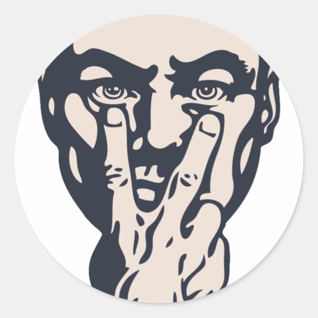 Sticker Rond Big Brother Watch (Devant)