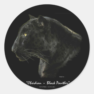 Sticker Rond BIG CAT Espèces en péril série