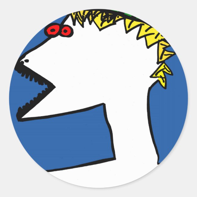 Sticker Rond Big Jim (Devant)