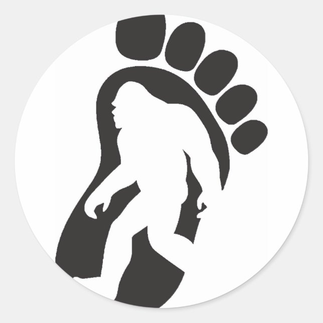 Sticker Rond Bigfoot (Devant)