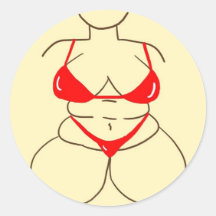 Bikini rouge