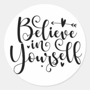 Sticker Rond Billets de Yourself Classic