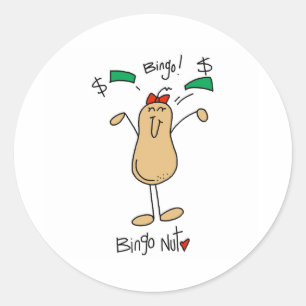 Sticker Rond Bingo Nut