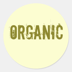 Sticker Rond bio