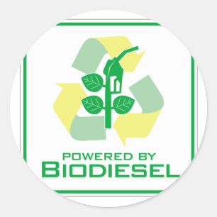 Sticker Rond Biodiesel