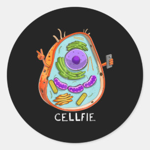 Sticker Rond biologie cellulaire professeur de biologie cellula