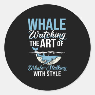 Sticker Rond Biologiste marin aquariophile homme animal océan