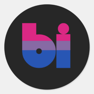 STICKER ROND BISEXUAL 2