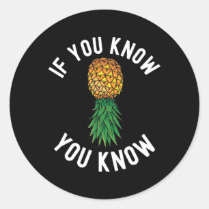 Sticker Rond Bisexuel Bi N