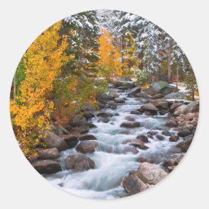 Sticker Rond Bishop Creek, Californie