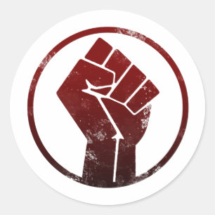 Sticker Rond Black Lives Matt 3 #BLM