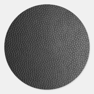 Sticker Rond Black Snakeskin 