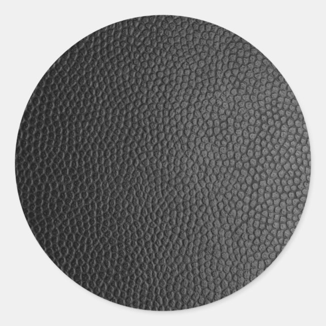 Sticker Rond Black Snakeskin  (Devant)