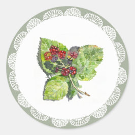 Sticker Rond BlackBerry