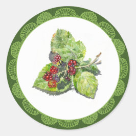 Sticker Rond BlackBerry