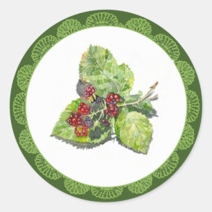 Sticker Rond BlackBerry