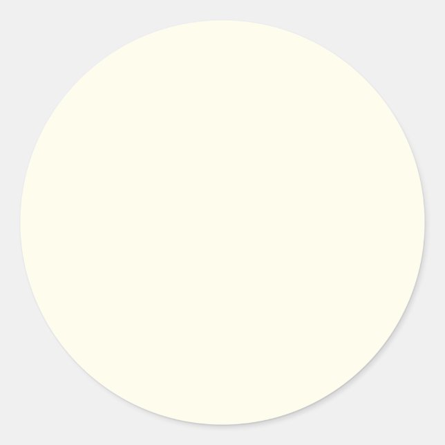 Sticker Rond Blanc ivoire (Devant)