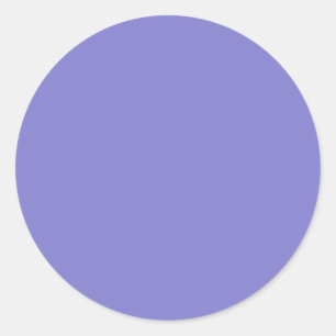 Sticker Rond Bleu bleu-violet couleur solide