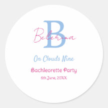 bleu rose sur les nuages neuf monogramme enterreme
