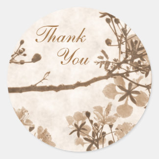 Sticker Rond Bliss intemporels - Merci