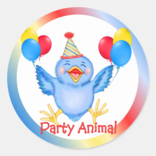 Sticker Rond Bluebird