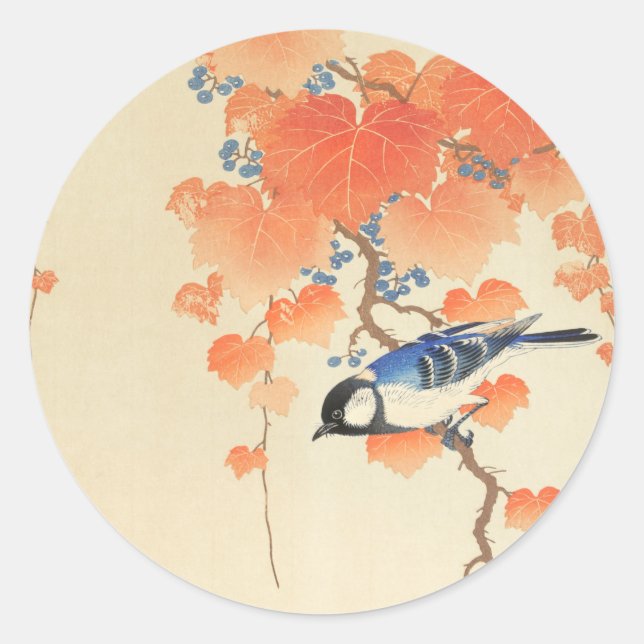 Sticker Rond Bluebird (Devant)