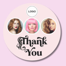 Blush Rose 3 Photo Logo de Coiffeur Merci