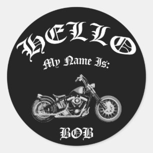 Sticker Rond Bobber de Bob