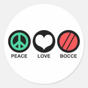 Sticker Rond Bocce