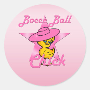 Sticker Rond Bocce Ball Chick #8