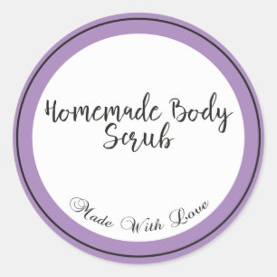 Sticker Rond Body Scruter fait maison