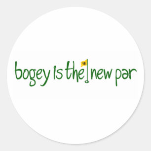 Sticker Rond Bogey Est Le Nouveau Parc