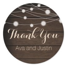 Bois rustique et Merci à cordes