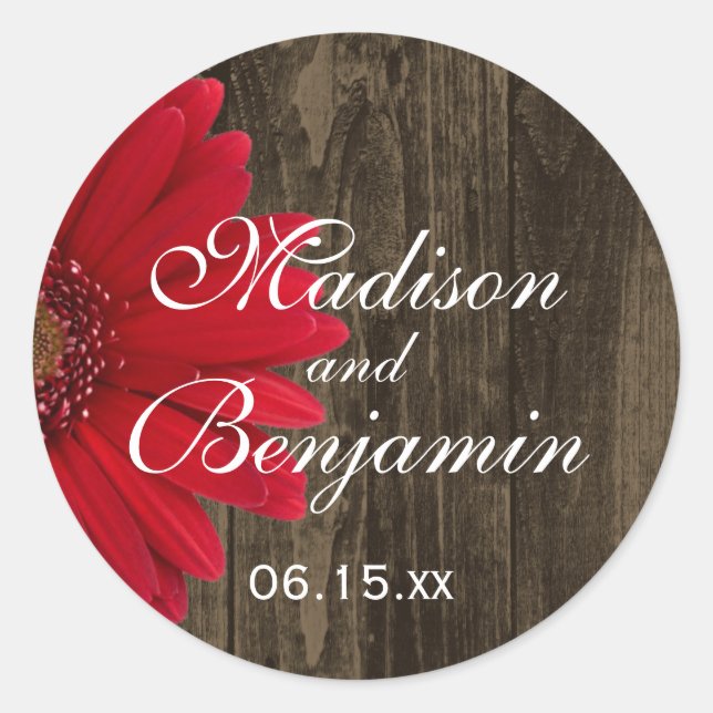 Sticker Rond Bois rustique Turquoise marmite marmite Favoriser  (Devant)