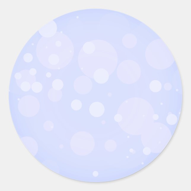 Sticker Rond Bokeh Purple Circles (Devant)
