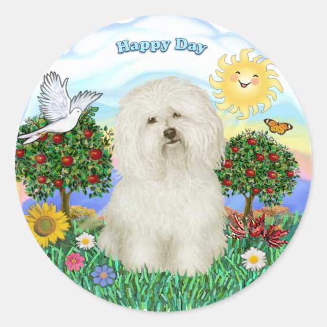 Sticker Rond Bologne #2 (Devant)