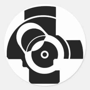Sticker Rond Boltface AK