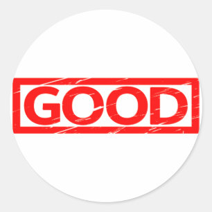 Sticker Rond Bon timbre