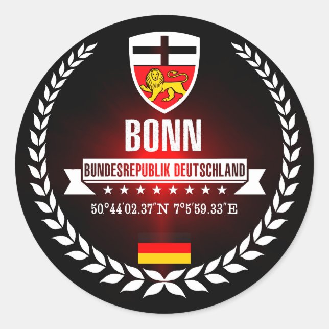 Sticker Rond Bonn (Devant)