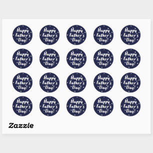 Sticker Rond Bonne Fête des pères