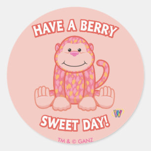 Sticker Rond Bonne journée Berry