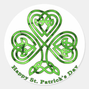 Sticker Rond Bonne Saint Patrick ! Poignet
