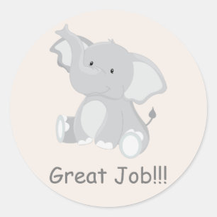 Sticker Rond Bonnes récompenses professionnelles