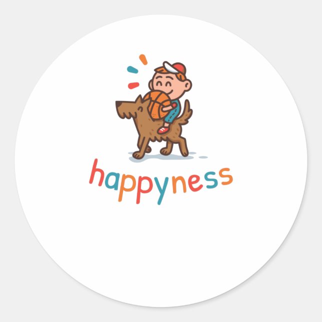 Sticker Rond Bonté (Devant)