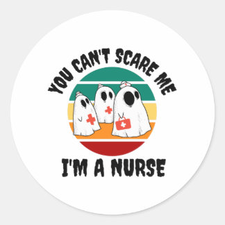 Sticker Rond Boo Boo Crew - Halloween 2021 Nurse Gift