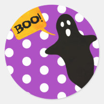 Boo pourpre avec fantôme