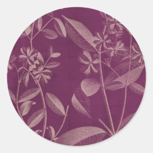 Sticker Rond Botanique moderne III